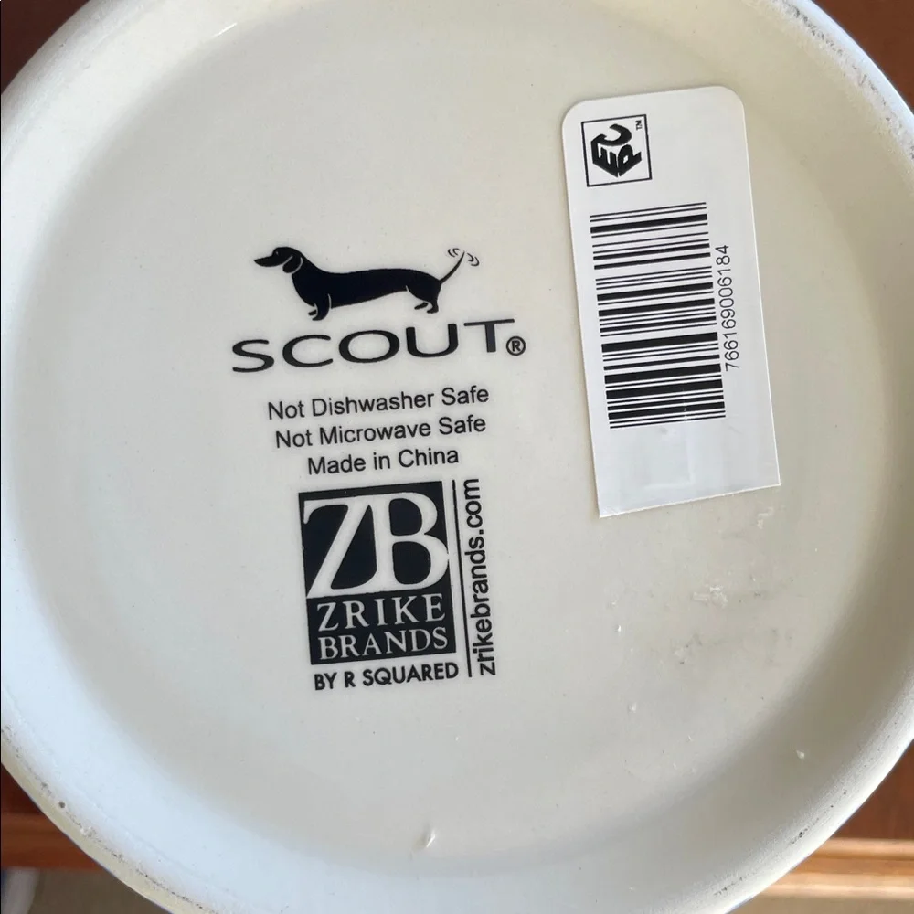 SCOUT
Flow Rida Ceramic Pet Treat Canister with Scouts brand dachshund - Picture 8 of 8